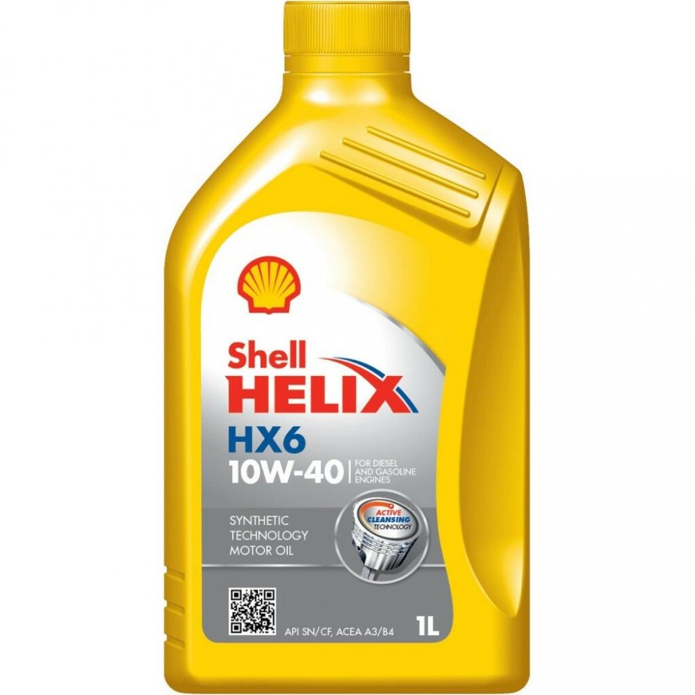 Motorový olej HX6 10W-40 1L SHELL