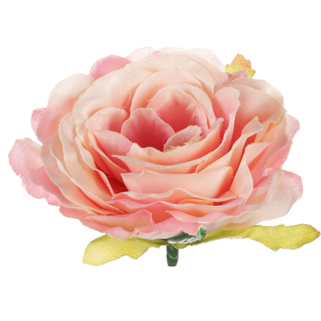 Růže, barva růžová. Květina umělá vazbová. Cena za balení 12 kusů. KN7025 PINK