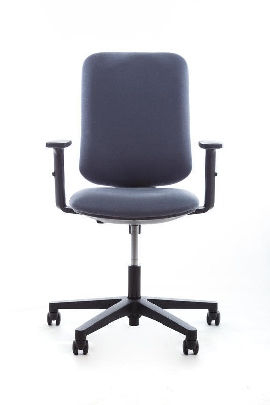 Emagra kancelářská židle EVE, s područkami šedá