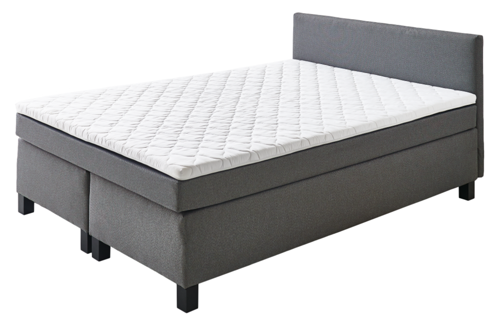 Kontinentální postel BOXSPRING PHILLY BX1480 180x200 cm - šedá