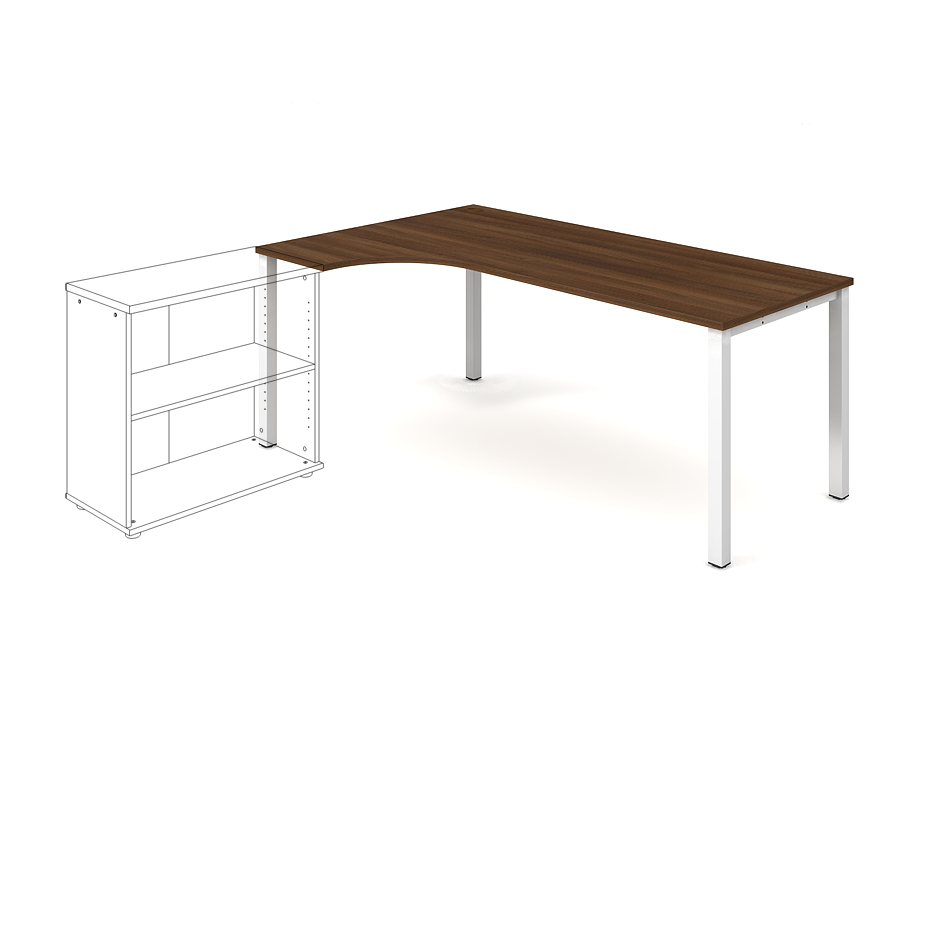 HOBIS Stůl ergo pravý 180*120 cm - UE 1800 P