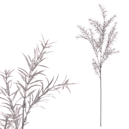 Asparagus - stříbrná barva s glitry. SG6089-SIL