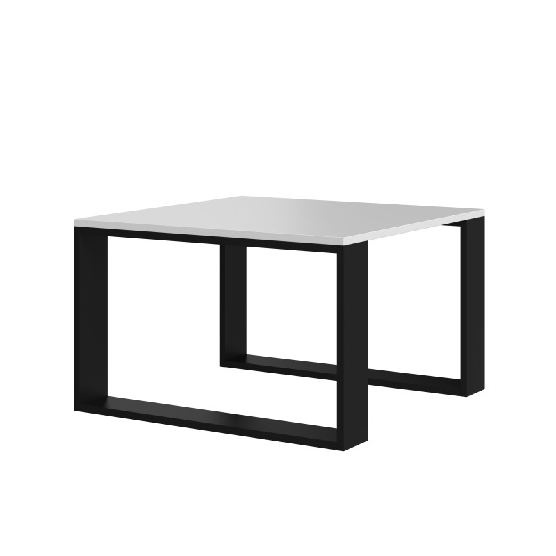 Konferenční stolek Sava MINI bílá/černá