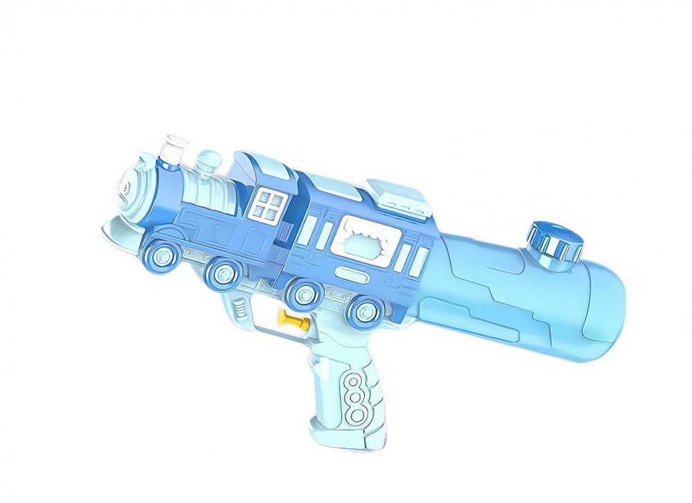 Vodní pistole Mašinka modrá