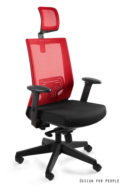 UNIQUE kancelářská židle NEZ červená