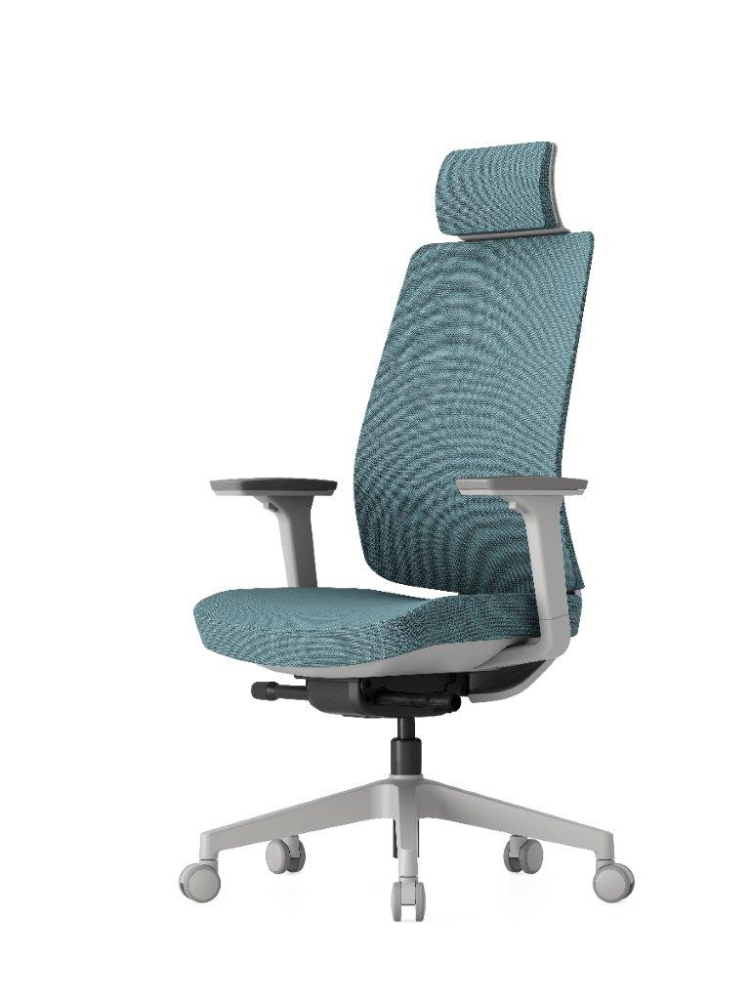 Kancelářská židle K50 White SP modrá