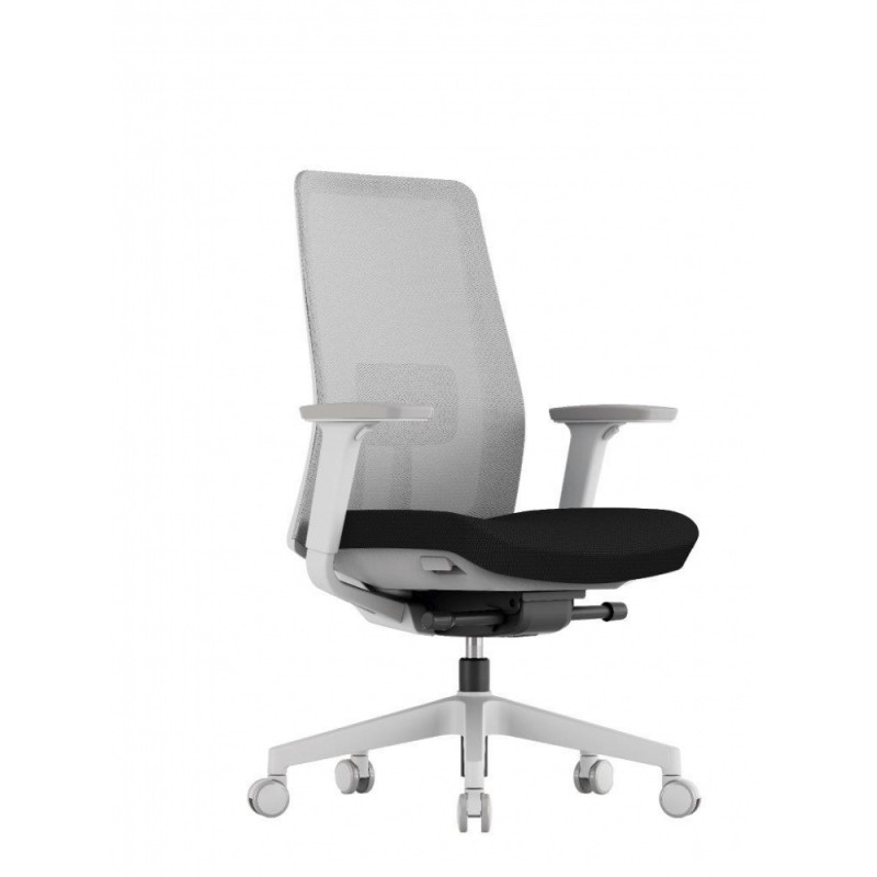 OfficePro Kancelářská židle K10 White černá