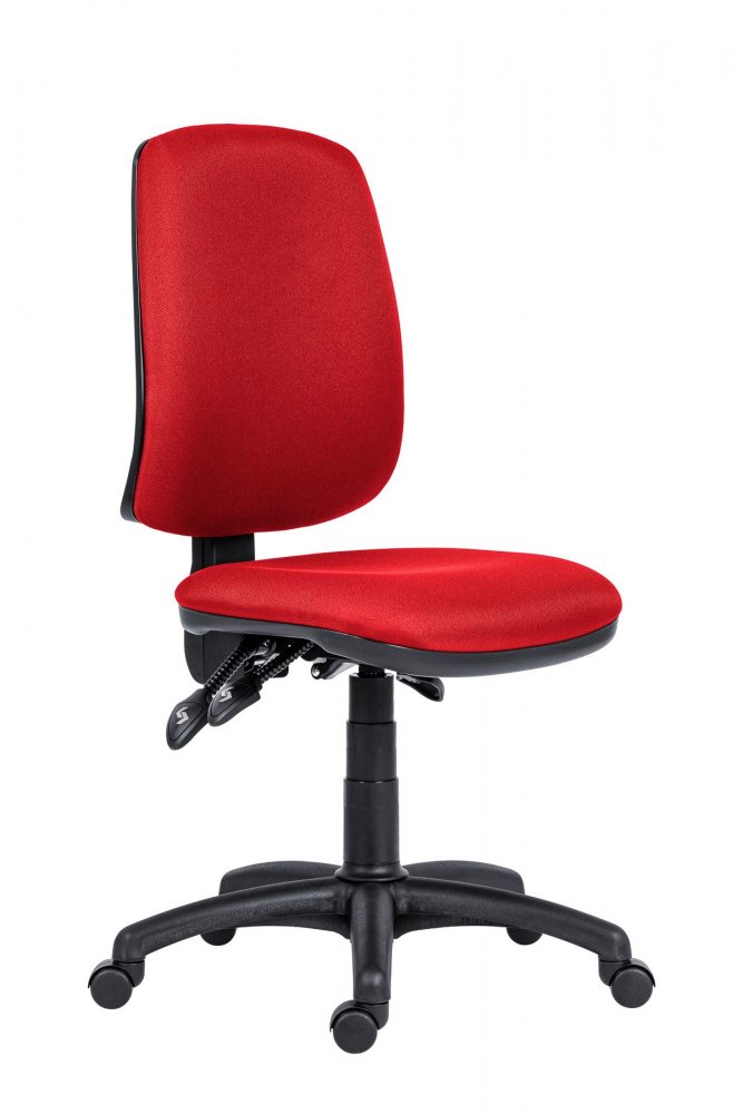 Antares pracovní židle 1640 ASYN ATHEA bez područek červená