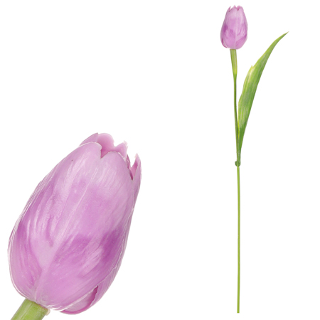 Tulipán plastový ve fialové barvě. Cena za 1ks. Ve svazku 12ks. SG60104 PUR2