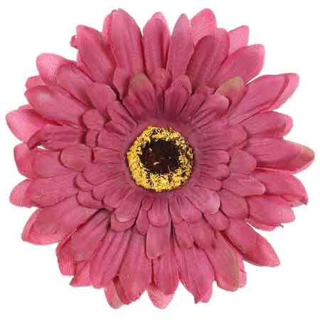 Gerbera, barva fialová. Květina umělá vazbová. Cena za balení 12 ks KUM3421-LILA
