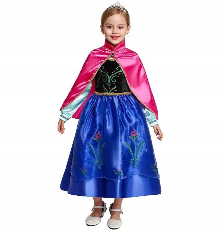 Dětský kostým ANNA Frozen 122-128 L